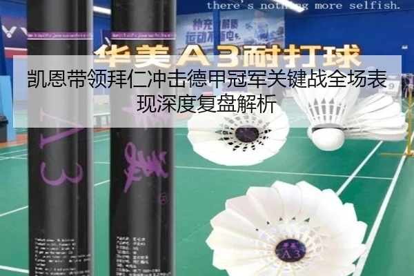 凯恩带领拜仁冲击德甲冠军关键战全场表现深度复盘解析